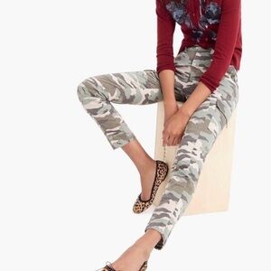 J. Crew Vintage Straight Cargo Cammo Pants